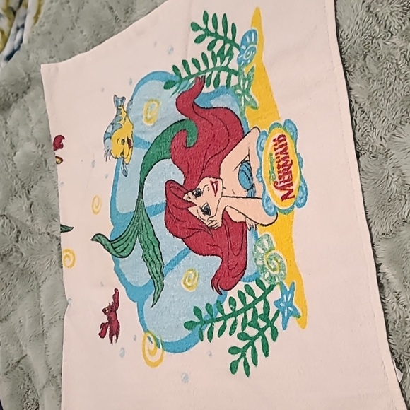 Disney Bath 9s Disney The Little Mermaid Towel And Washcloth Set